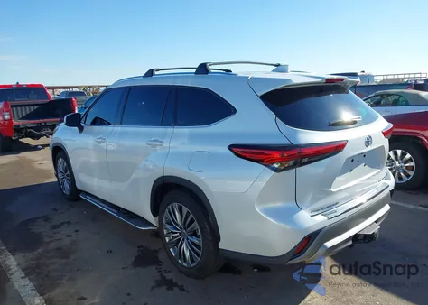 2022 Toyota Highlander Platinum из США, поврежденный, VIN 5TDFZRAH5NS111835